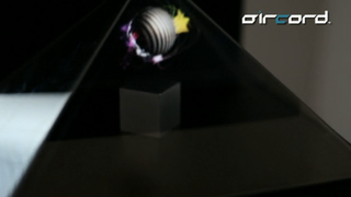 iPad Projector Renders 3D Objects for the Naked Eye
